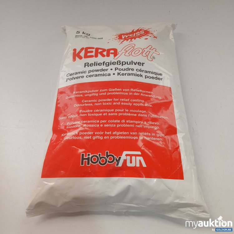 Artikel Nr. 865288: KeraFlott Reliefgießpulver Weiss 5kg