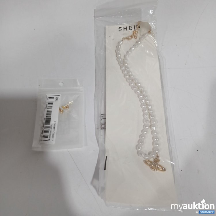 Artikel Nr. 914288: Diverse Mode Schmuck 1x Kette 1x Ohrringe 