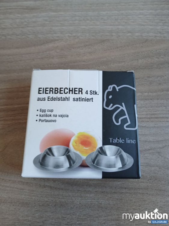 Artikel Nr. 929288 Artikel Nr. 929288: Eierbecher 4 Stk. aus Edelstahl satiniert