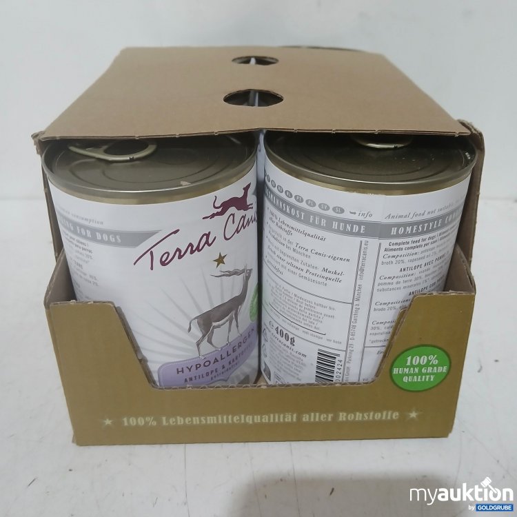 Artikel Nr. 994288 Artikel Nr. 994288: Terra Canis Hundefutter Antilope & Kartoffeln 6x400g