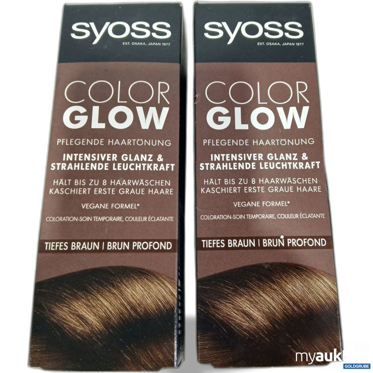 Artikel Nr. 997288 Artikel Nr. 997288: SYOSS Color Glow Tiefes Braun 2x je 100ml