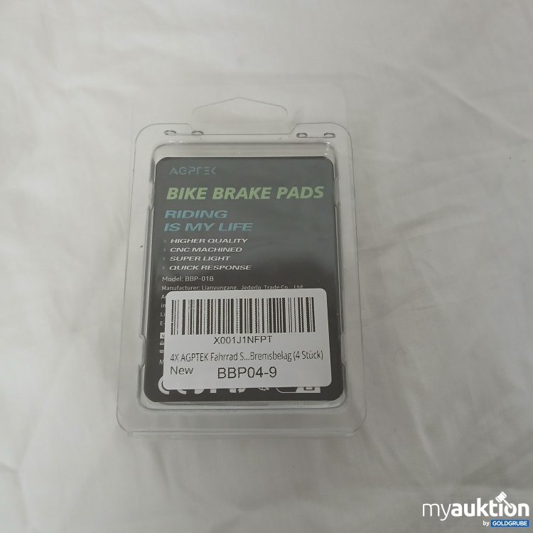 Artikel Nr. 361289 Artikel Nr. 361289: Agptek Bike Brake Pads