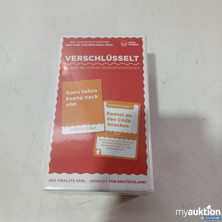 Artikel Nr. 445289 Artikel Nr. 445289: Kartenspiel "Verschlüsselt" vom Spielfabrik