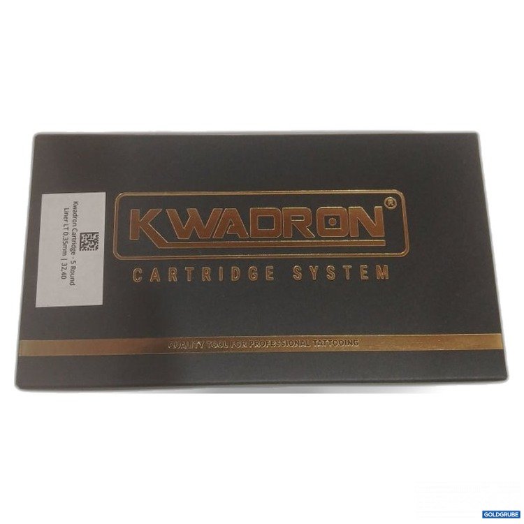 Artikel Nr. 465289 Artikel Nr. 465289: KWADRON Disposable Tattoo Cartridge Needles #12 35/5 RLLT 20Stk