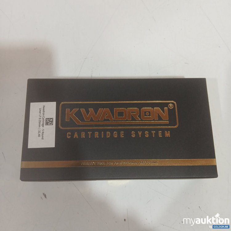 Artikel Nr. 465289 Artikel Nr. 465289: KWADRON Disposable Tattoo Cartridge Needles #12 35/5 RLLT 20Stk