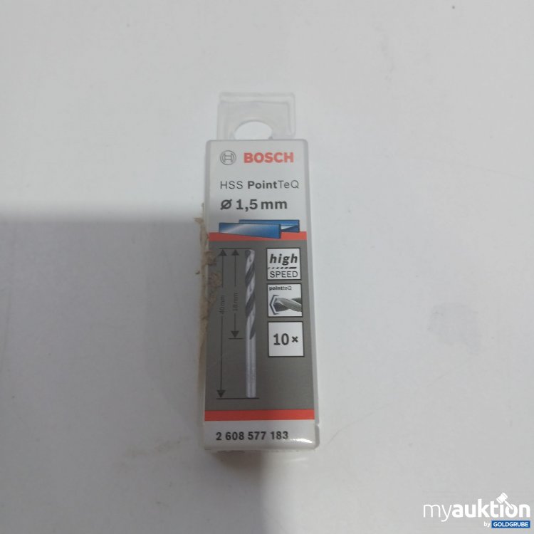 Artikel Nr. 862289 Artikel Nr. 862289: Bosch HSS PointTeQ 1,5mm 2608577183 10x