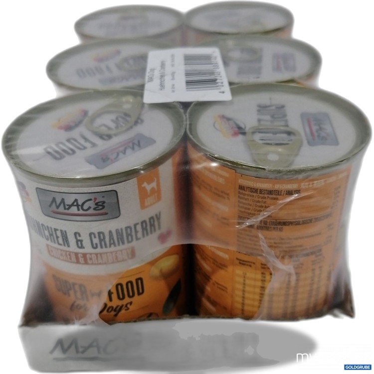 Artikel Nr. 891289: Macs Dog Huhn & Cranberry 6x400g
