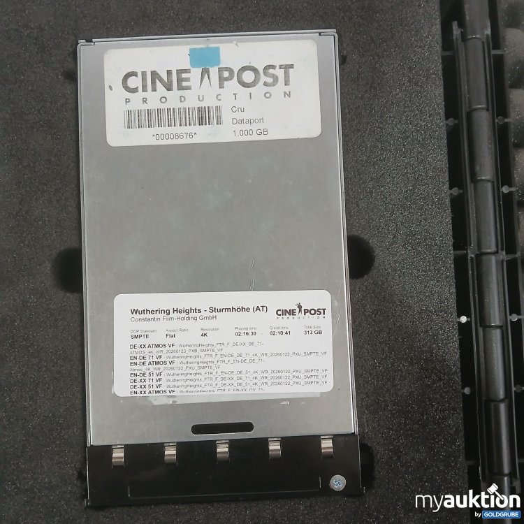 Artikel Nr. 931289 Artikel Nr. 931289: Cine Post Dataport 1.000 GB