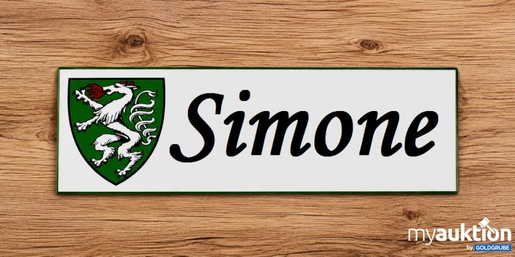 Artikel Nr. 937289 Artikel Nr. 937289: Blechschild