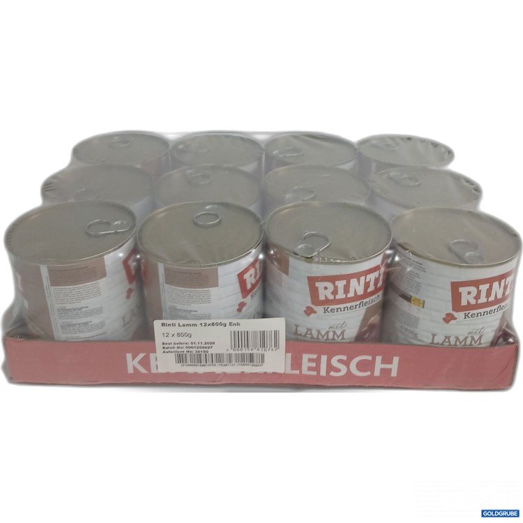 Artikel Nr. 985289: Rinti Kennerfleisch Lamm 12x800g