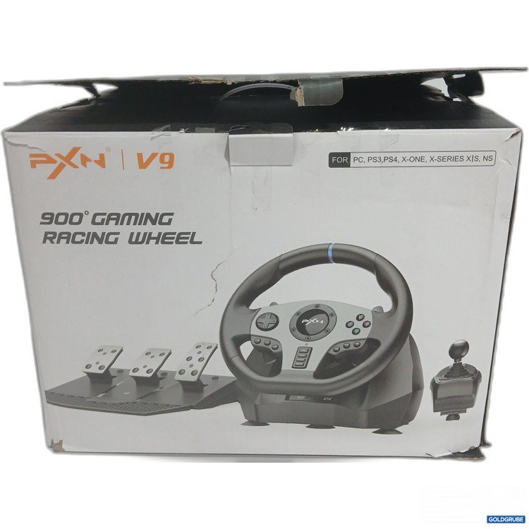Artikel Nr. 990289 Artikel Nr. 990289: PXN 900° Gaming Racing Wheel for PC, PS3, PS4, X-One, X-Series