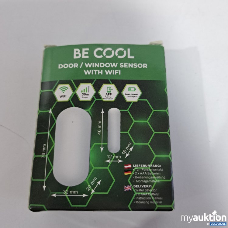 Artikel Nr. 389290 Artikel Nr. 389290: Be cool Door/Window Sensor with WIFI