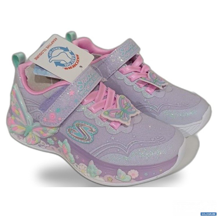 Artikel Nr. 464290 Artikel Nr. 464290: Skechers Kinderschuhe lila mit Schmetterling Größe 28