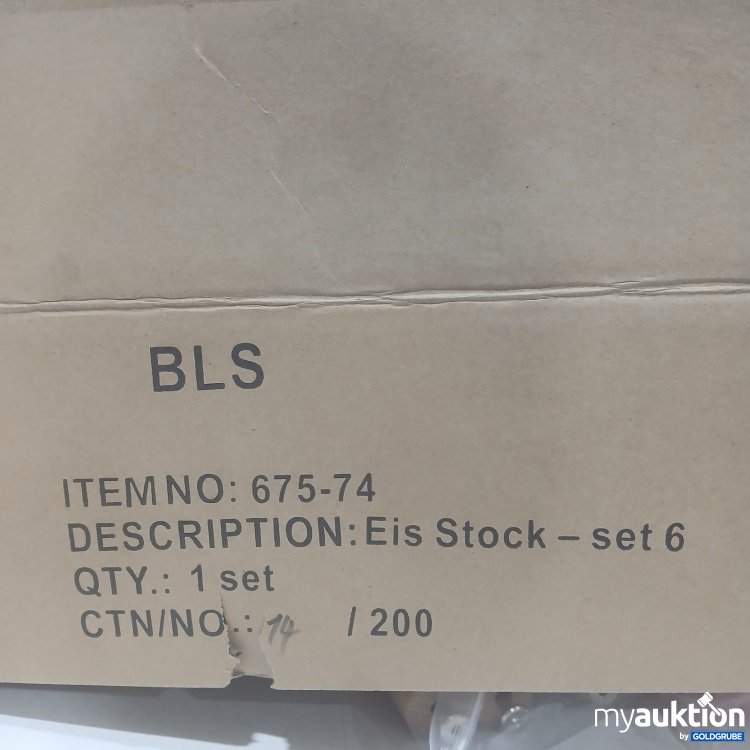 Artikel Nr. 469290 Artikel Nr. 469290: BLS Eis Stock-Set 6-teilig