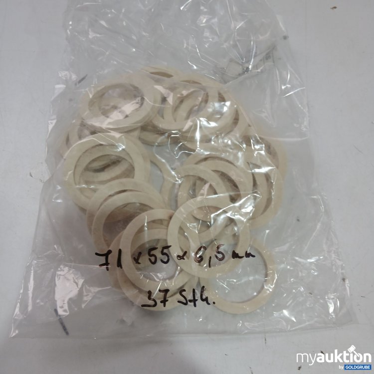 Artikel Nr. 524290: Dichtungsringe aus Filz 71x55x6,5mm 37 Stk 