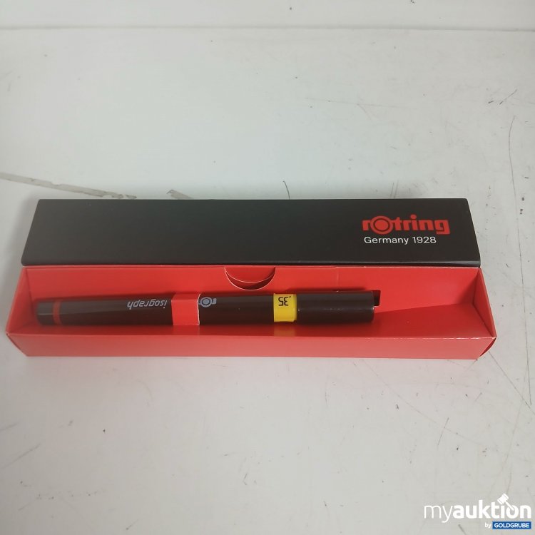 Artikel Nr. 828290 Artikel Nr. 828290: Rotring Isograph Zeichnen Stift 0,35mm
