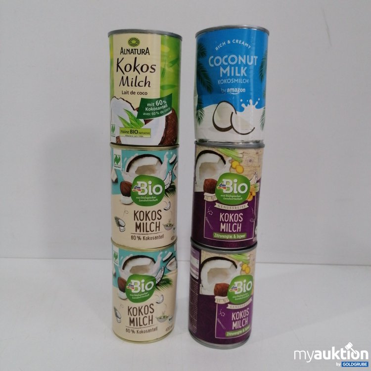 Artikel Nr. 844290 Artikel Nr. 844290: Div. Marken Kokosmilch 6x400ml