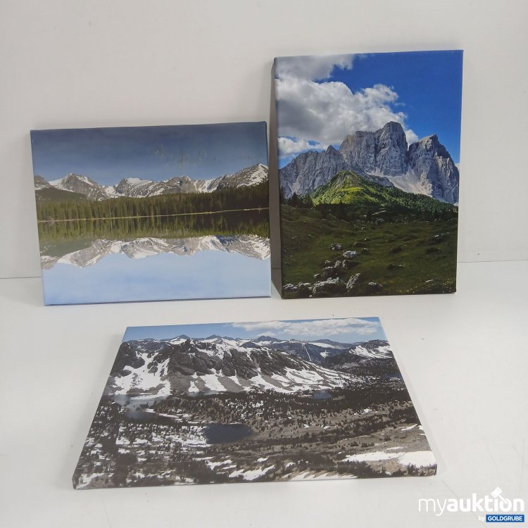 Artikel Nr. 853290 Artikel Nr. 853290: Leinwandbilder 3er Set ca. 40x30cm