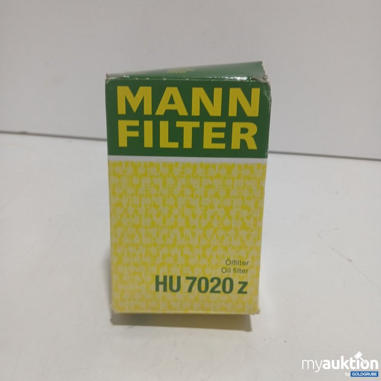 Artikel Nr. 887290: Mann Filter Ölfilter HU 7020 z