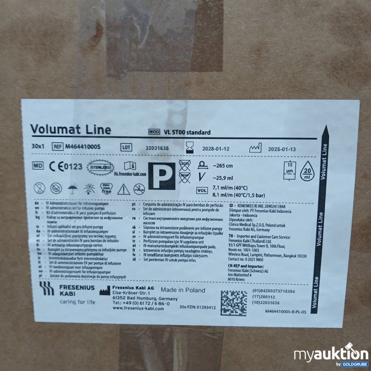 Artikel Nr. 892290: Fresenius Kabi Volumat Line VL ST100 standard 30x265 ml