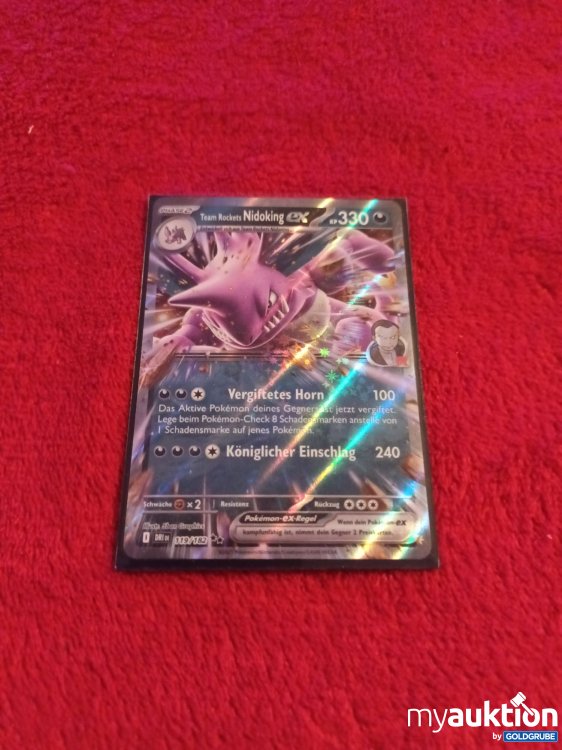 Artikel Nr. 907290 Artikel Nr. 907290: Pokemon Karte