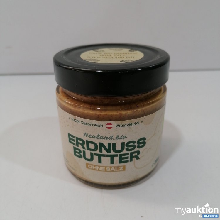 Artikel Nr. 951290: Neuland bio Erdnussbutter ohne Salz 200g