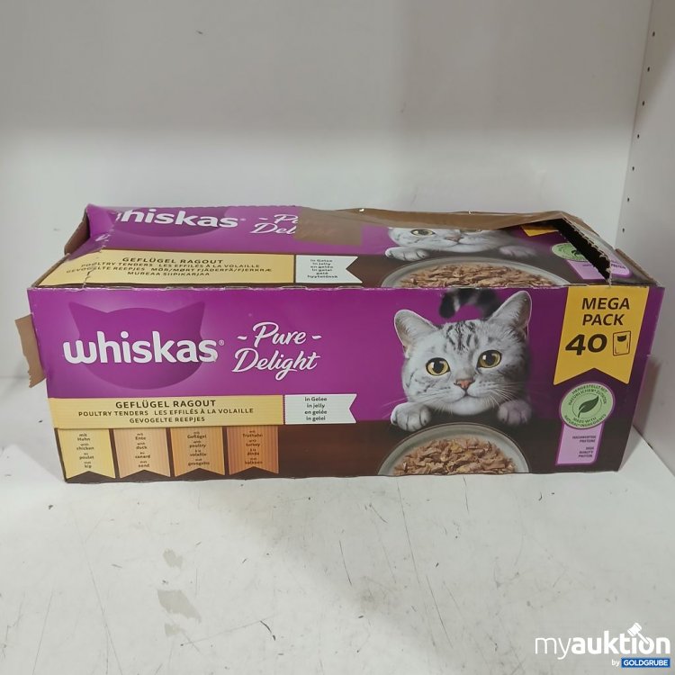 Artikel Nr. 978290 Artikel Nr. 978290: whiskas Pure Delight Geflügel Ragout 40x85g