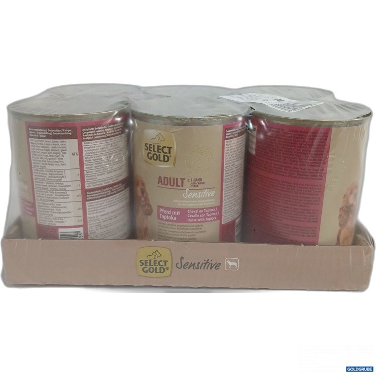 Artikel Nr. 985290: Select Gold Adult Hundefutter Pferd mit Tapioka 6x400g