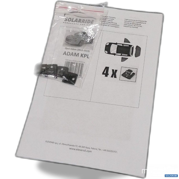 Artikel Nr. 441291: Solarride Opel Adam (2012-2019) Adam KPL 