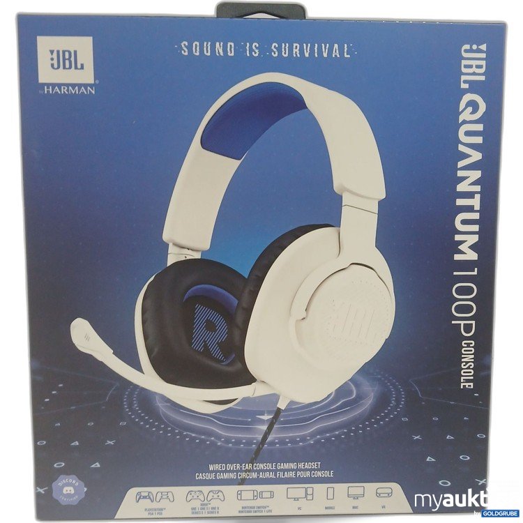 Artikel Nr. 446291 Artikel Nr. 446291: JBL Quantum 100P Console Headset
