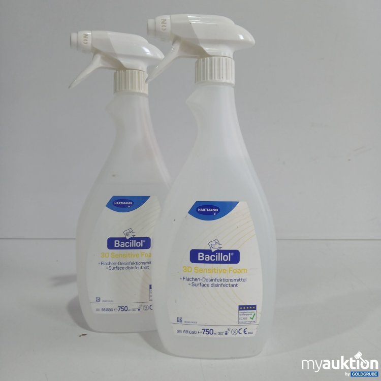 Artikel Nr. 825291: Bacillol Flächen Desinfektionsmittel je 750ml 