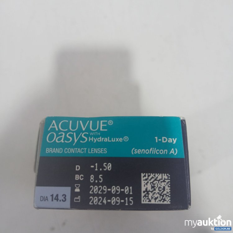 Artikel Nr. 870291 Artikel Nr. 870291: Acuvue oasys with HydraLuxe Contact Lenses 30x -1.50