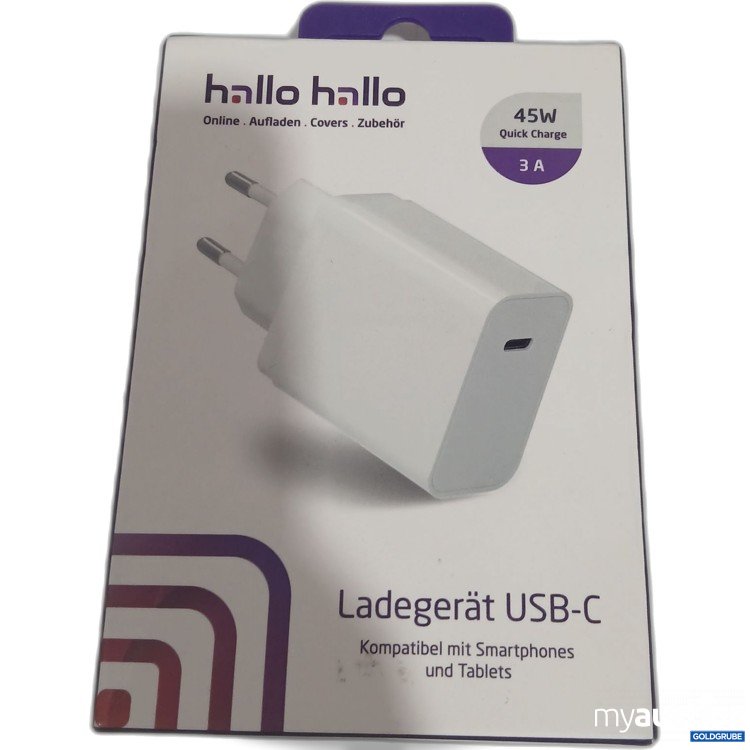 Artikel Nr. 897291: Ladegerät USB-C 