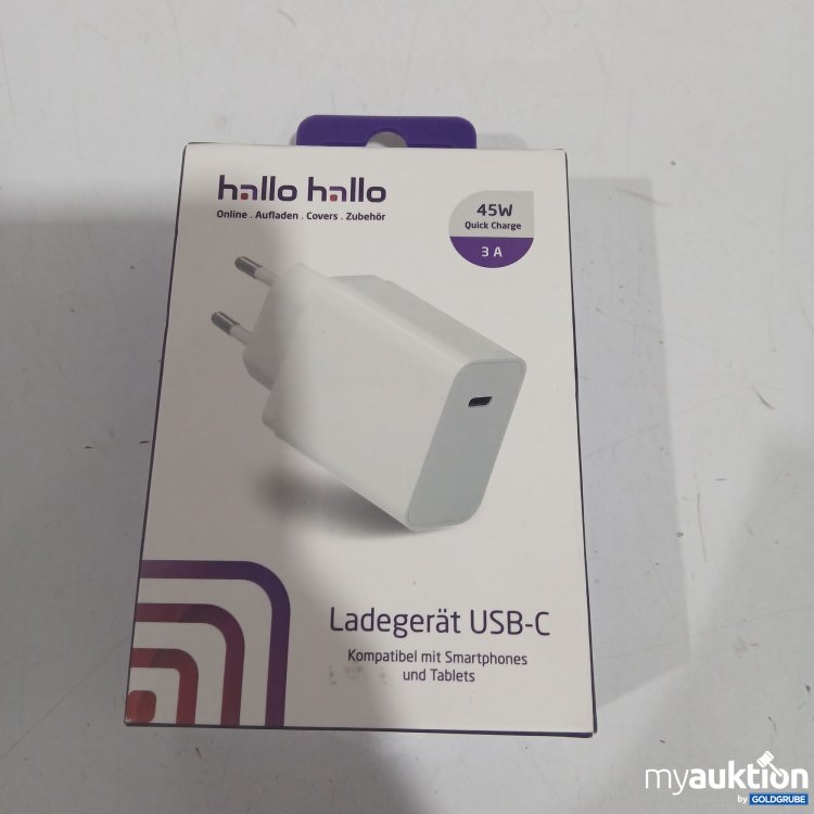 Artikel Nr. 897291: Ladegerät USB-C 