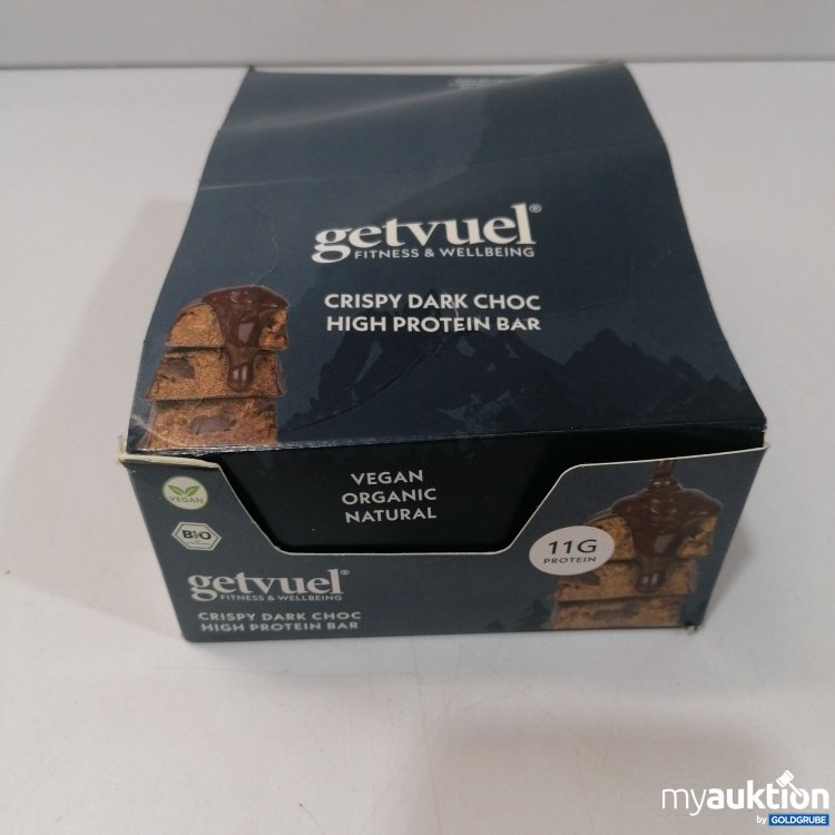 Artikel Nr. 951291: Getvuel Crispy Dark Choc High Protein Bar 12x50g