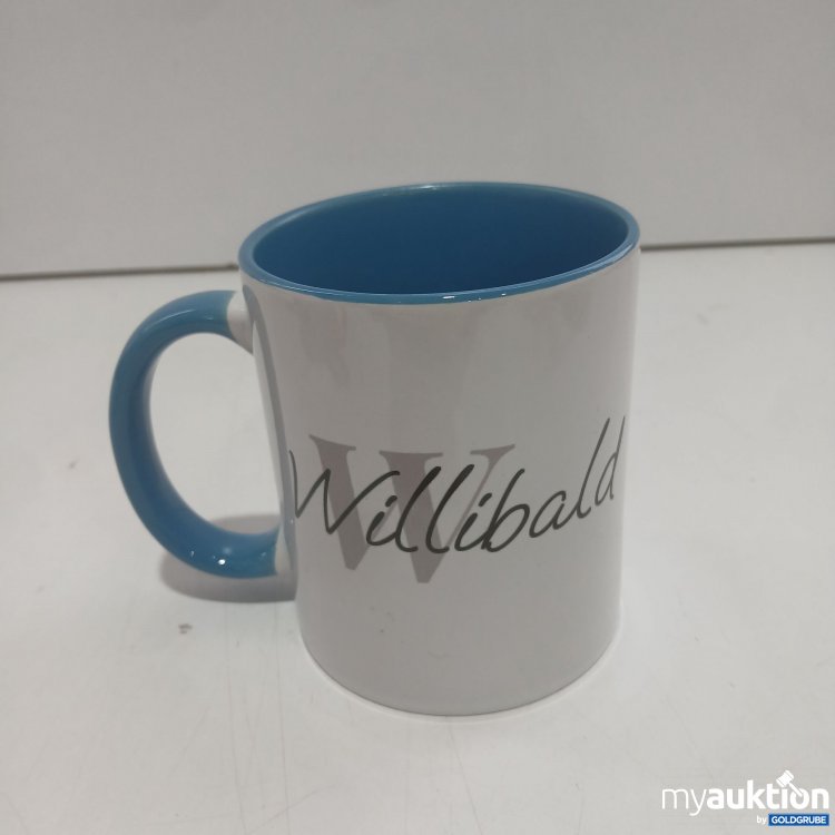 Artikel Nr. 977291 Artikel Nr. 977291: Happy Day Tasse mit Blau mit dem Namen Willibald