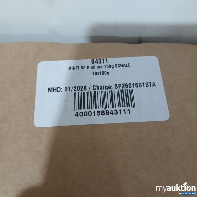 Artikel Nr. 978291: Rinti SF Rind pur Schale