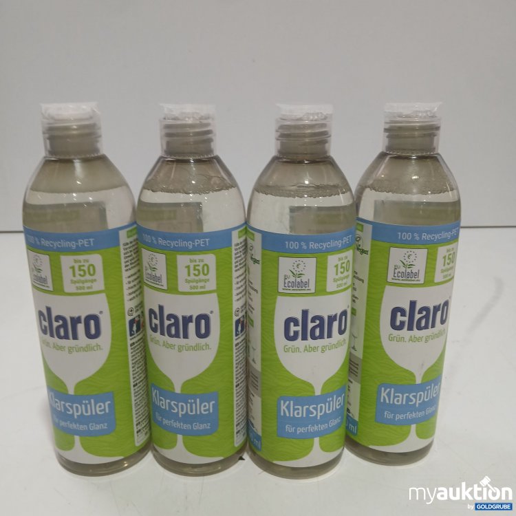 Artikel Nr. 981291 Artikel Nr. 981291: Claro Klarspüler 4x500ml