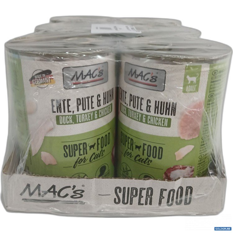 Artikel Nr. 985291: Macs Superfood Katzenfutter Ente, Pute & Huhn 6x400g