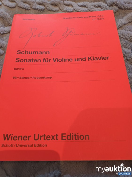 Artikel Nr. 347292: Notenbuch, Schumann