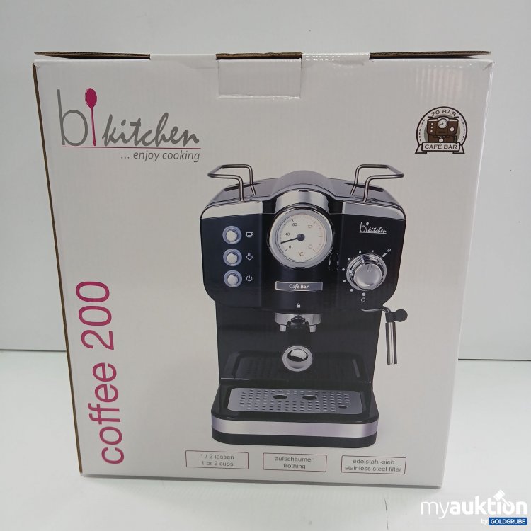Artikel Nr. 360292 Artikel Nr. 360292: Bi Kitchen Coffee 200 Kaffeemaschine 1100Watt 20bar 21510814