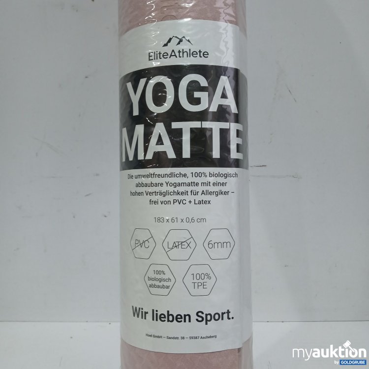Artikel Nr. 478292: EliteAthlete Yogamatte 183 x 61 x 0,6 cm 6 mm