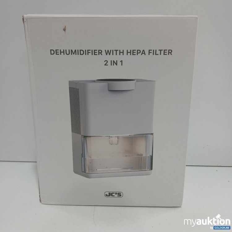 Artikel Nr. 814292 Artikel Nr. 814292: JC'S Dehumidifier with Hepa Filter 2in1 DH-CS03 47W 18V