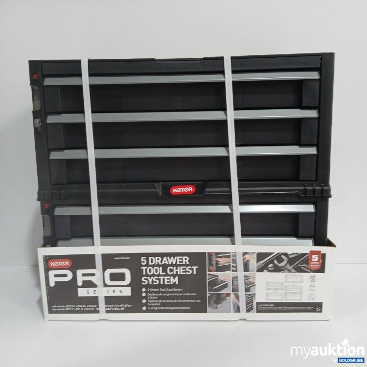Artikel Nr. 818292 Artikel Nr. 818292: Keter Pro Series 5 Drawer Tool Chest System 17199301 / 237007