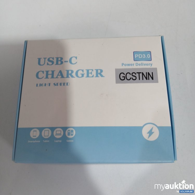 Artikel Nr. 827292 Artikel Nr. 827292: USB-C Charger Light Speed GCSTNN PD3.0