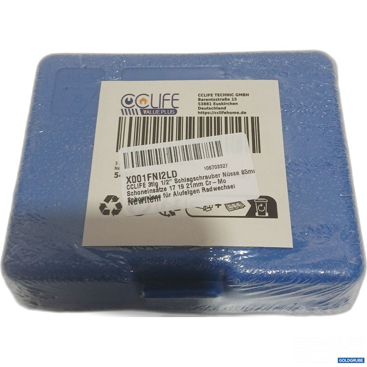 Artikel Nr. 887292: Cclife 3tlg 1/2" Schlagschrauber Nüsse 