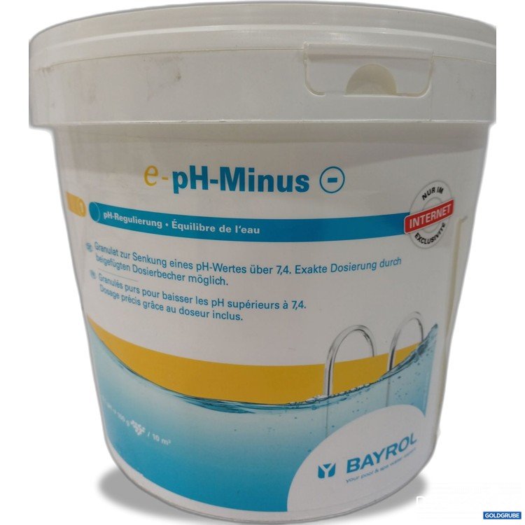 Artikel Nr. 888292 Artikel Nr. 888292: Bayrol e-pH-Minus Granulat 6kg