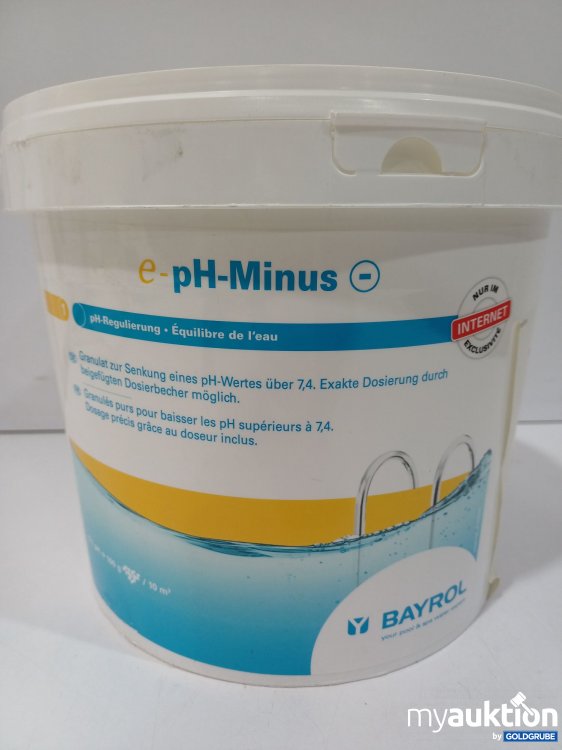 Artikel Nr. 888292 Artikel Nr. 888292: Bayrol e-pH-Minus Granulat 6kg