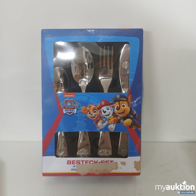 Artikel Nr. 900292: Paw Patrol Besteck-Set 4-tlg.