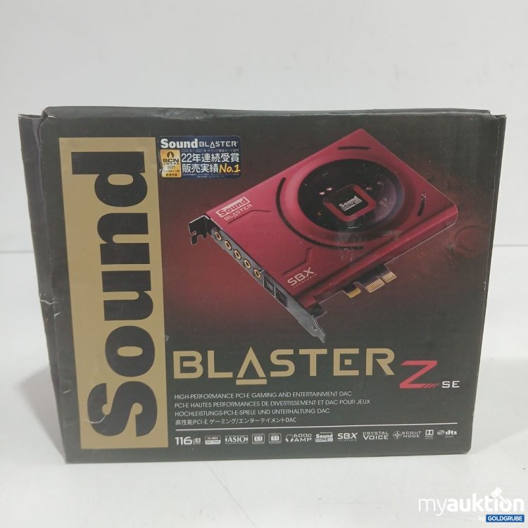 Artikel Nr. 912292: Sound Blaster Z SE Soundkarte